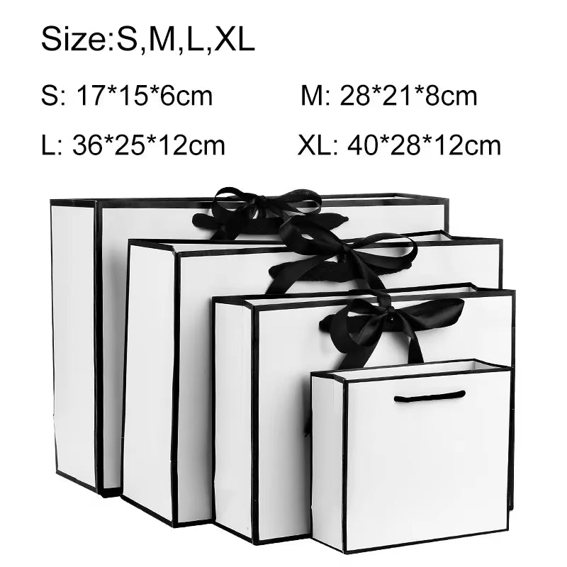 Elevate Your Gifting Experience with our Stylish White Paper Gift Boxes - Perfect for Any Occasion!