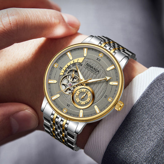 Full-automatic Watrproof Watch Live Hot Men's Watch Multi-function Mechanical Watch