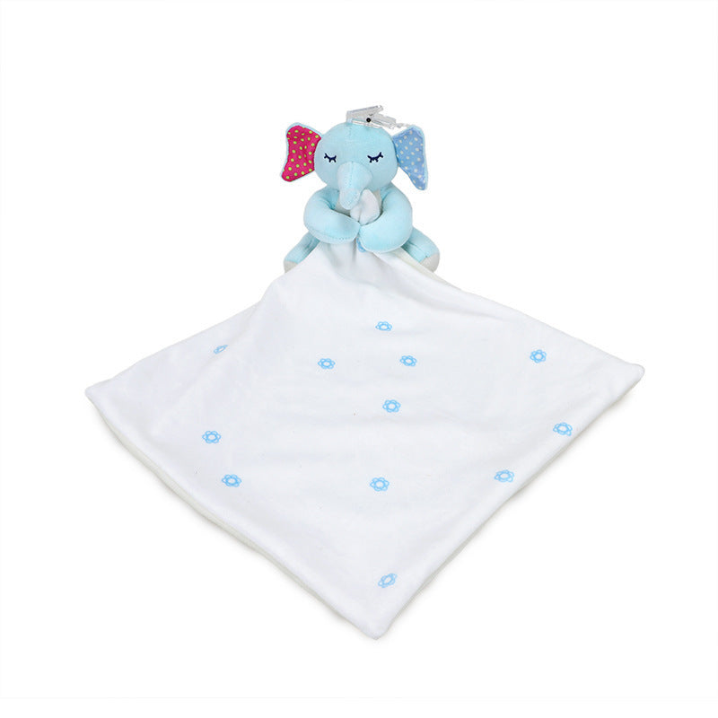 Baby comfort towel with sleep comfort doll