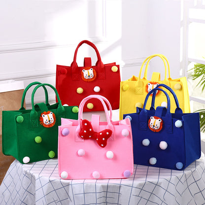 Portable Companion Hand Gift Bag Cute Hand Bag Japanese Doll Birthday Gift Packaging Bag