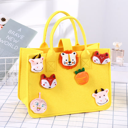 Portable Companion Hand Gift Bag Cute Hand Bag Japanese Doll Birthday Gift Packaging Bag