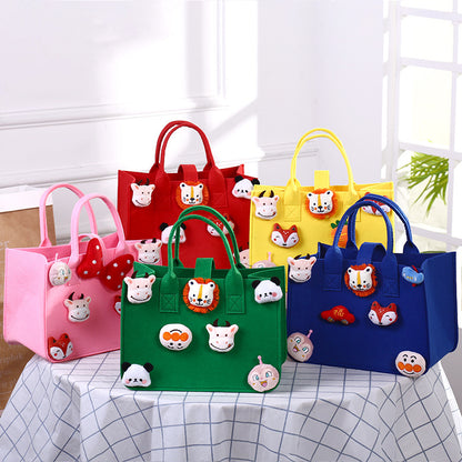 Portable Companion Hand Gift Bag Cute Hand Bag Japanese Doll Birthday Gift Packaging Bag