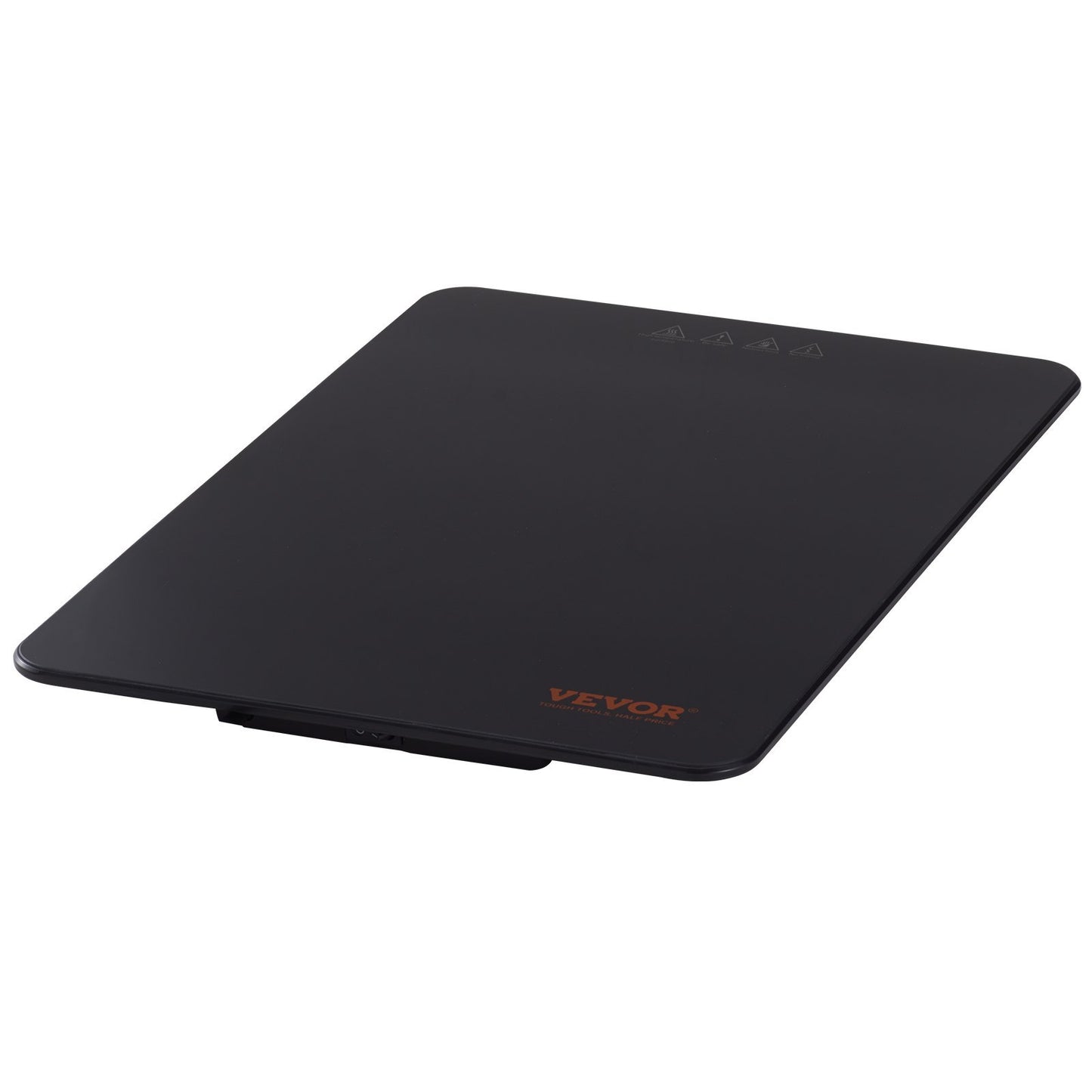 VEVOR Electric Warming Tray, Portable Tempered Glass Heating Tray, Perfect For Dinner, Catering, House, Parties, Events, Entertaining And Holiday, Black