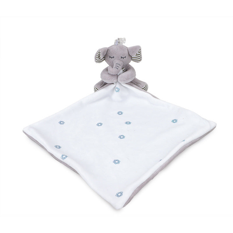 Baby comfort towel with sleep comfort doll