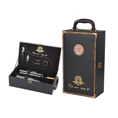 Red Wine Gift Box Gift Tote Bag