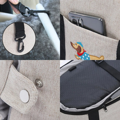 Puppy Dog Car Seat Travel Central Control Car Seat Seat Cushion Pet Nest Small Dogs Chihuahua Cats Car Transport Dog Accessories