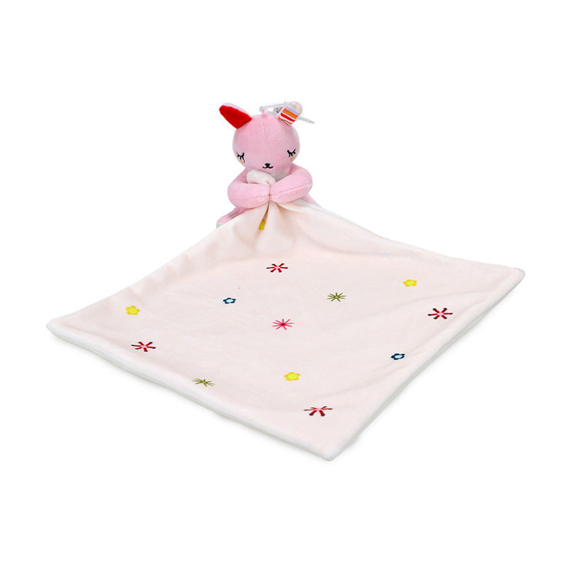 Baby comfort towel with sleep comfort doll
