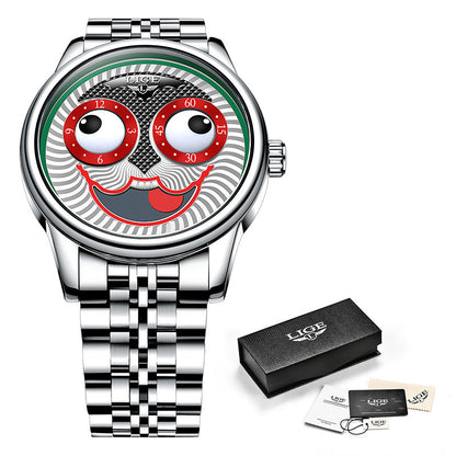 Men's mechanical watch clown watch