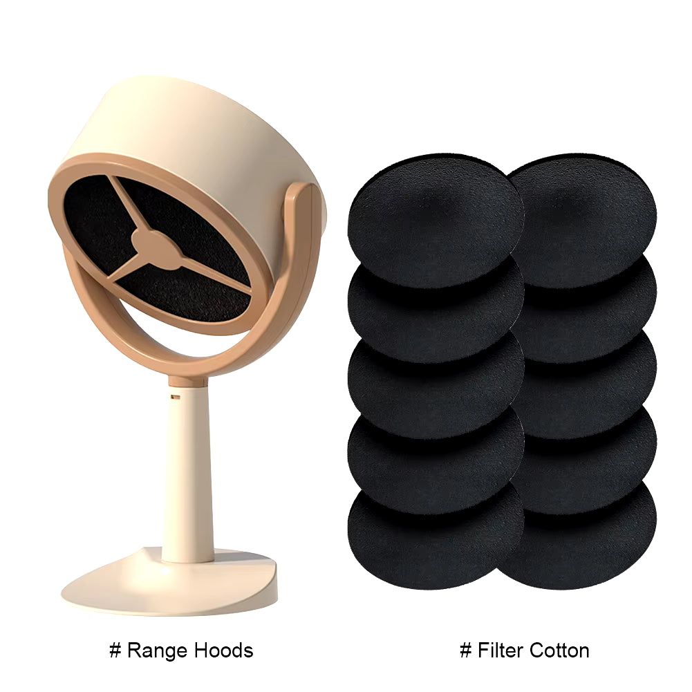 3000mAh Adjustable Angle Desktop Smoker with USB Charging and Suction Adsorption for Indoor Hot Pot and Grilling