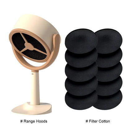 3000mAh Adjustable Angle Desktop Smoker with USB Charging and Suction Adsorption for Indoor Hot Pot and Grilling